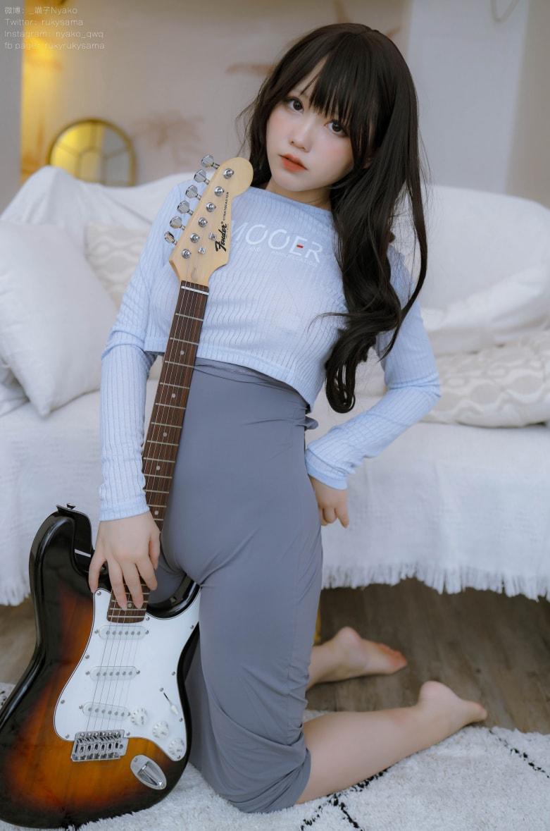 Nyako喵子 吉他妹妹连衣裙-资源分享