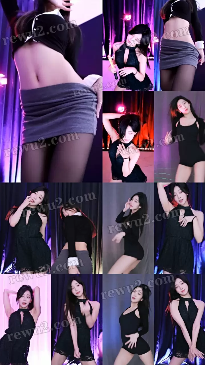 韩国主播 afreecatv dleh0824 直播跳舞无水印（11V1.39G）教学分享