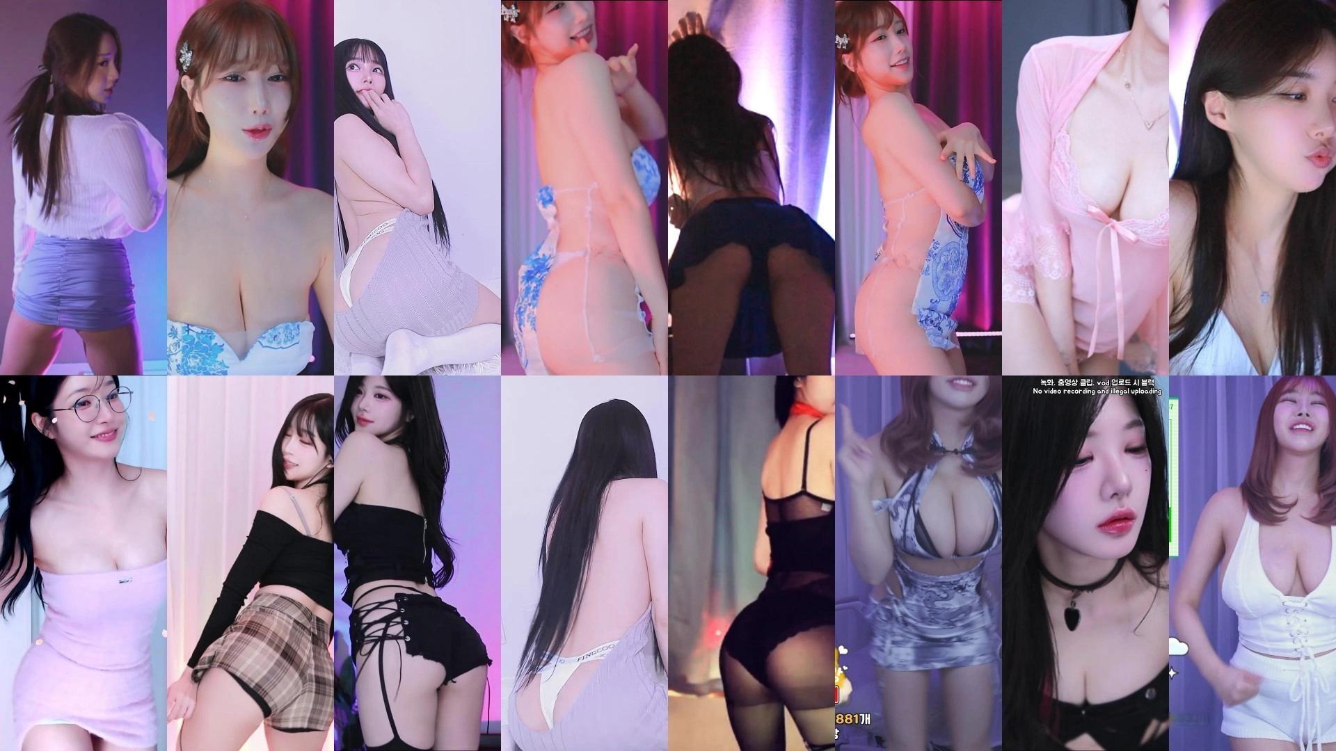 AfreecaTv韩国BJ 2025年2月21日录制舞蹈合集劲爆画面 AfreecaTv韩国BJ 2025年2月21日录制舞蹈合集劲爆画面