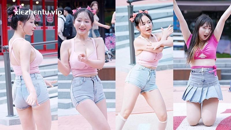 韩国女团HAPPINESS饭拍秀 拍摄日期20240720超劲爆