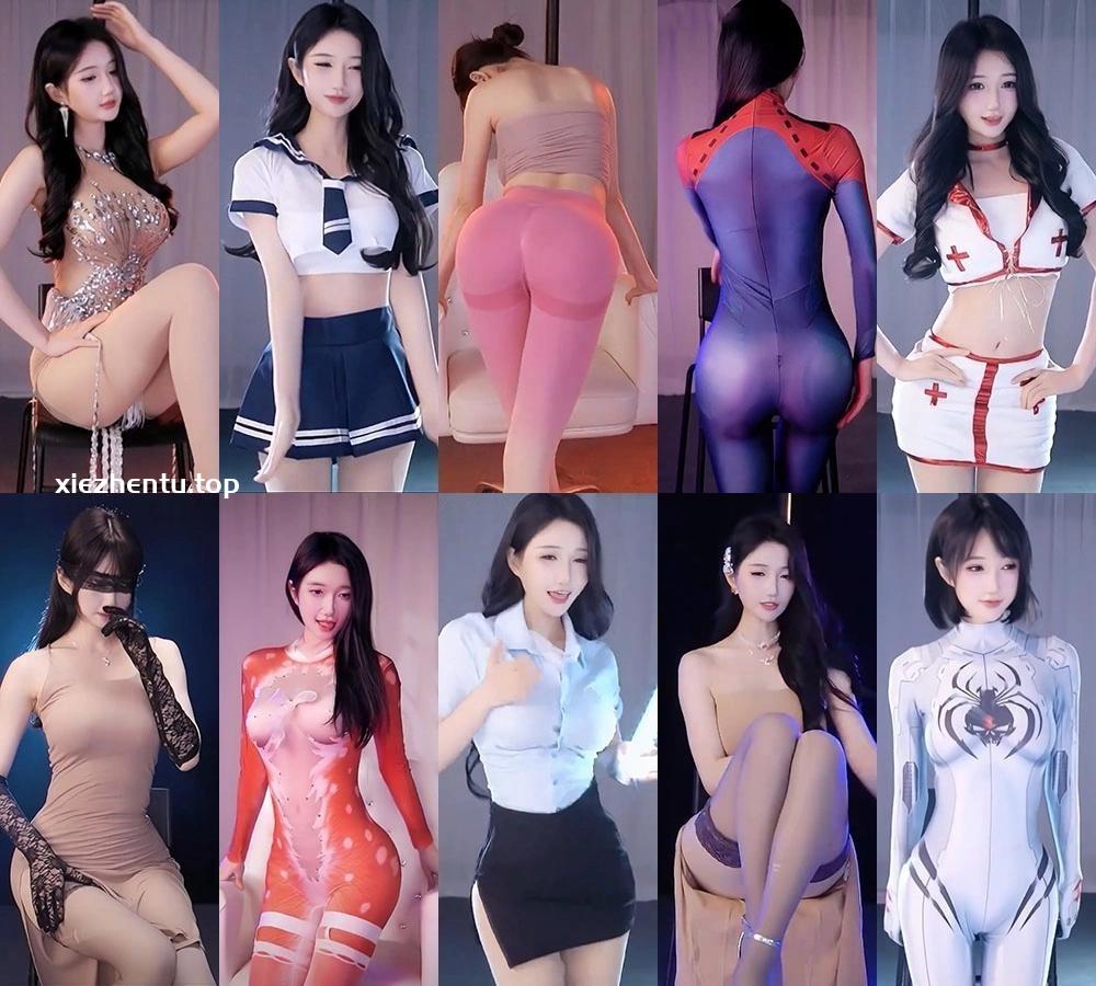 B站UP爱跳舞的小七/ 虎牙坏空空充电专属舞蹈视频合集劲爆画面