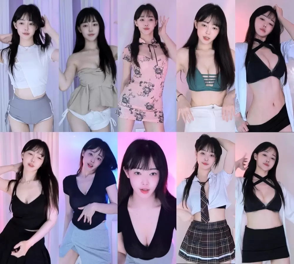 AfreecaTv韩国BJ恩菲精选舞蹈合集教学分享