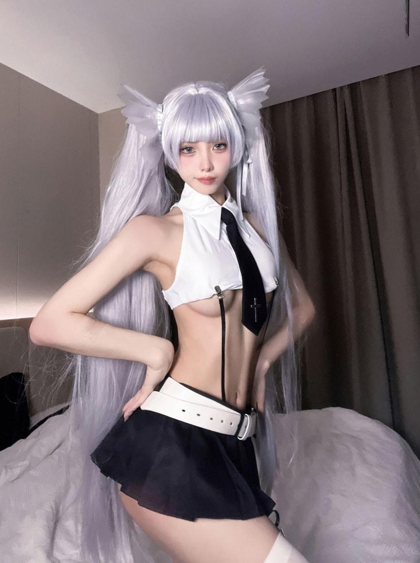 果咩酱w 天使女警-完美coser