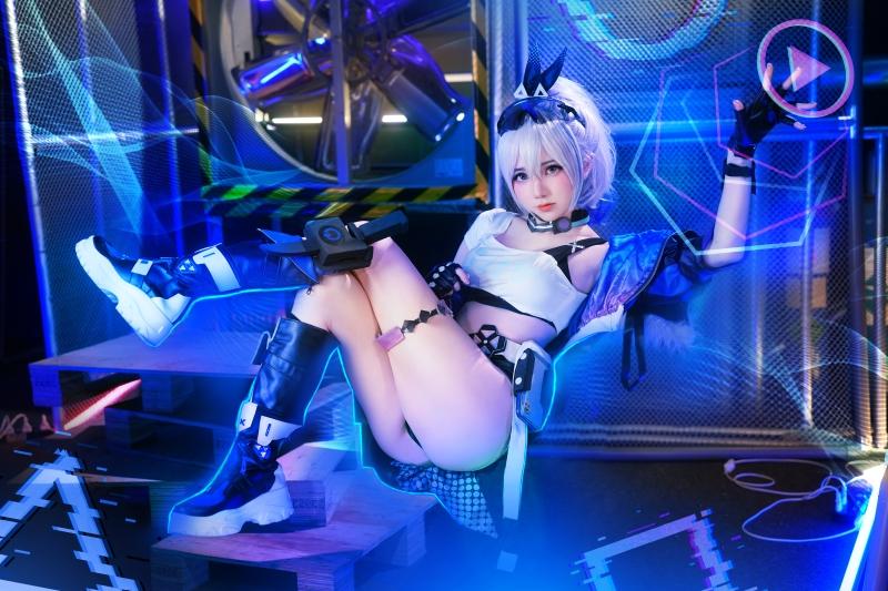 Sally Dorasnow Silver Wolf【25P-3V-355MB】-最佳coser