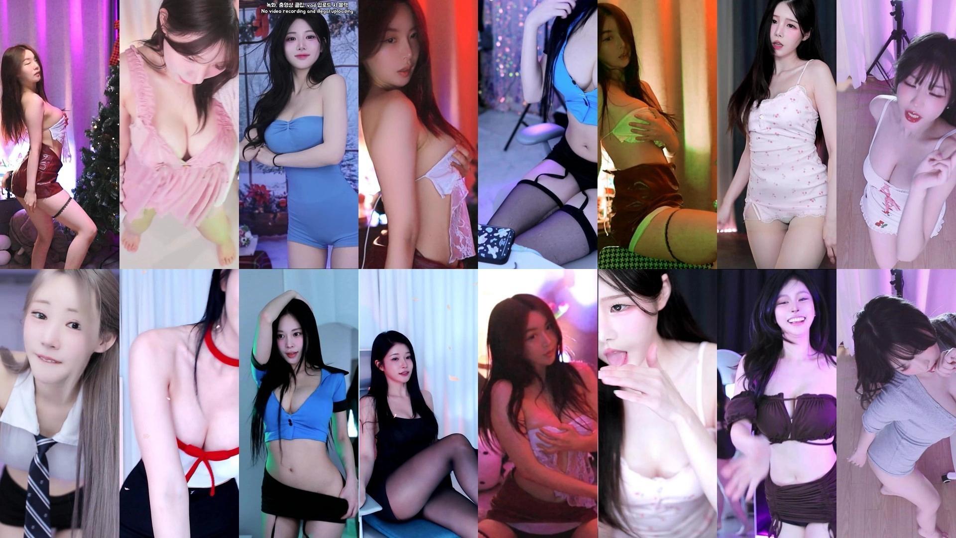 AfreecaTv韩国BJ 24年12月29日录制舞蹈合集超劲爆 AfreecaTv韩国BJ 24年12月29日录制舞蹈合集超劲爆