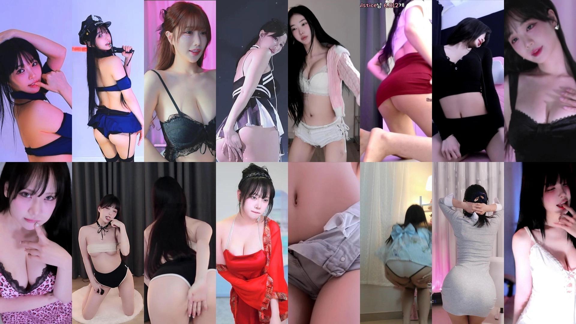 AfreecaTv韩国BJ 2025年2月27日-3月1日录制舞蹈合集素材大全