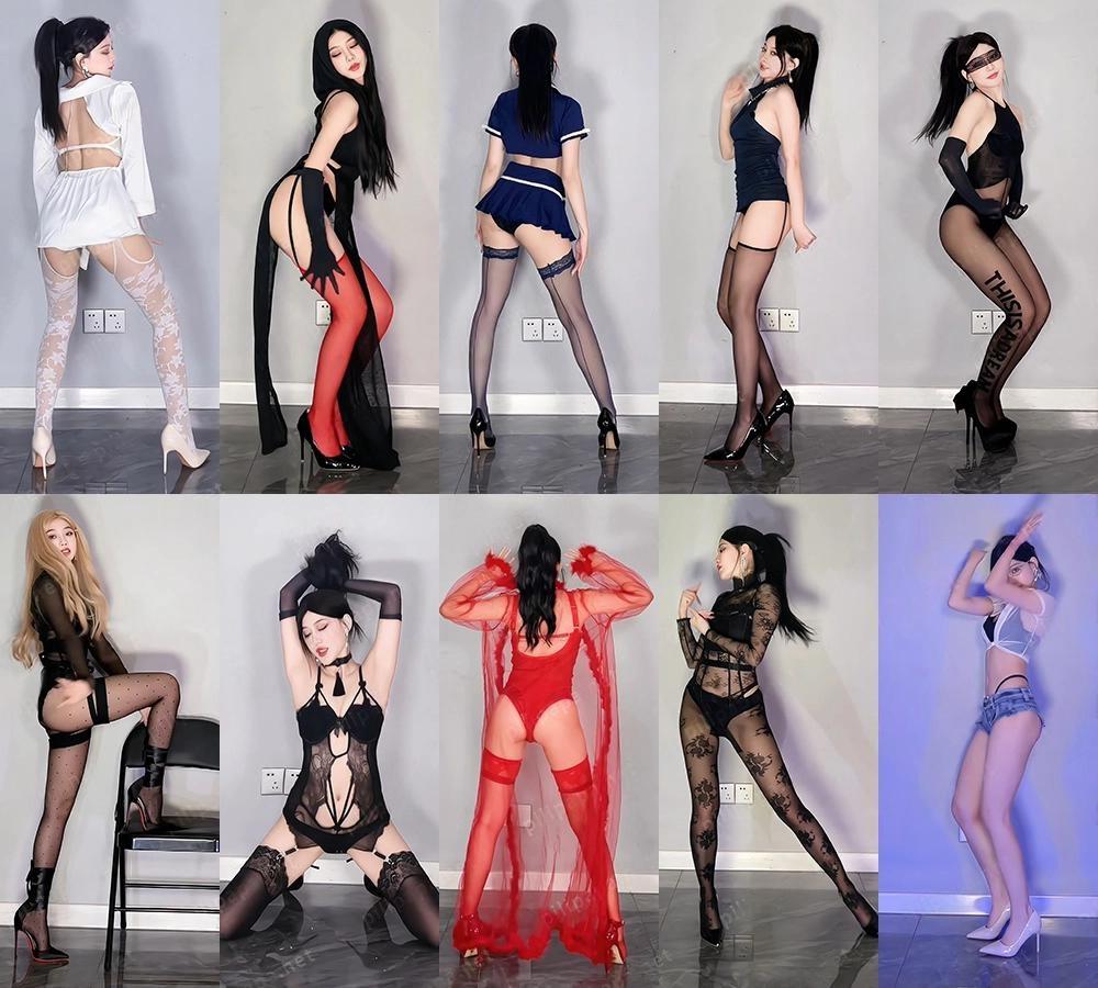 B站UP主 小艾xxin/芯芯好米/芯芯没人疼土豪高价私人定制跳舞一起欣赏