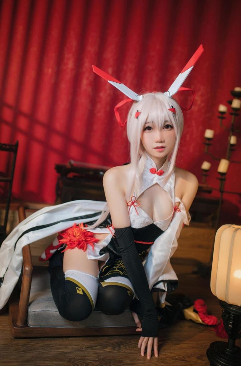 焖焖碳 碧蓝航线-绫波旗袍·新岁之鬼神-美女推荐