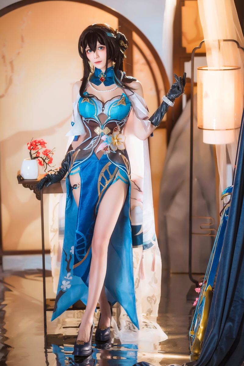 Tomoyo酱 星穹铁道 阮梅【22P-163MB】-值得一看