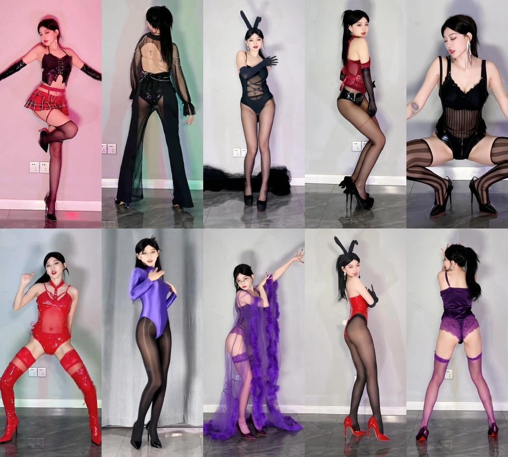 B站UP主 小艾xxin/芯芯好米/芯芯没人疼 精选跳舞全网惊呼