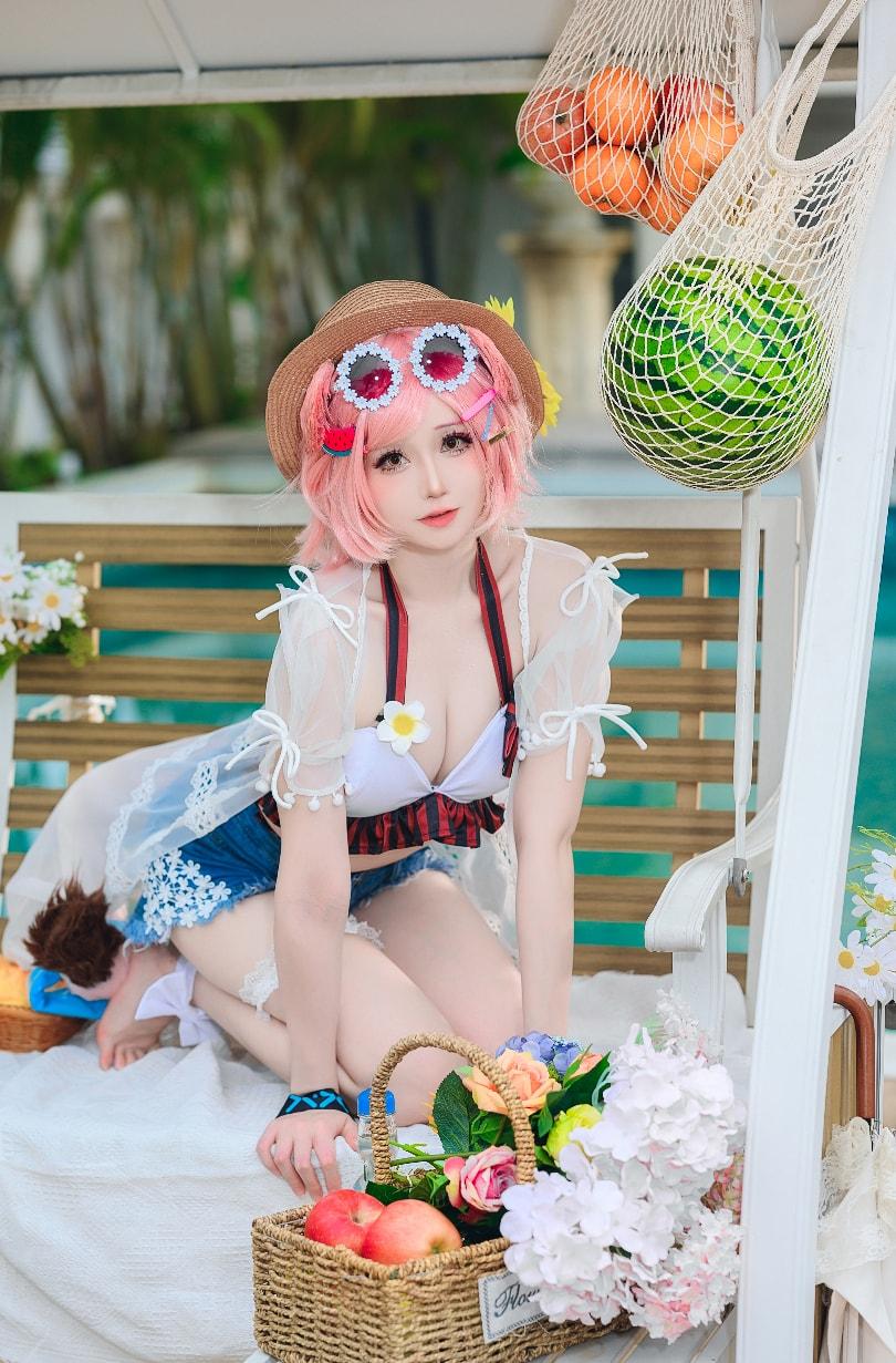 焖焖碳 明日方舟 澄闪泳装-值得珍藏