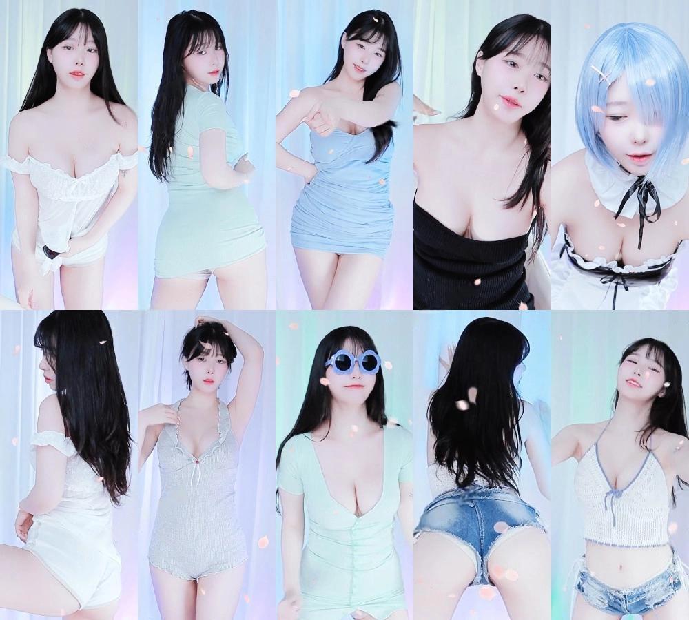 AfreecaTv韩国BJ尤希24年11月精选舞蹈合集劲爆画面