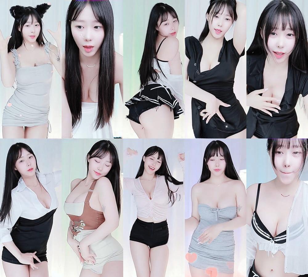 AfreecaTv韩国BJ尤希精选舞蹈合集素材大全