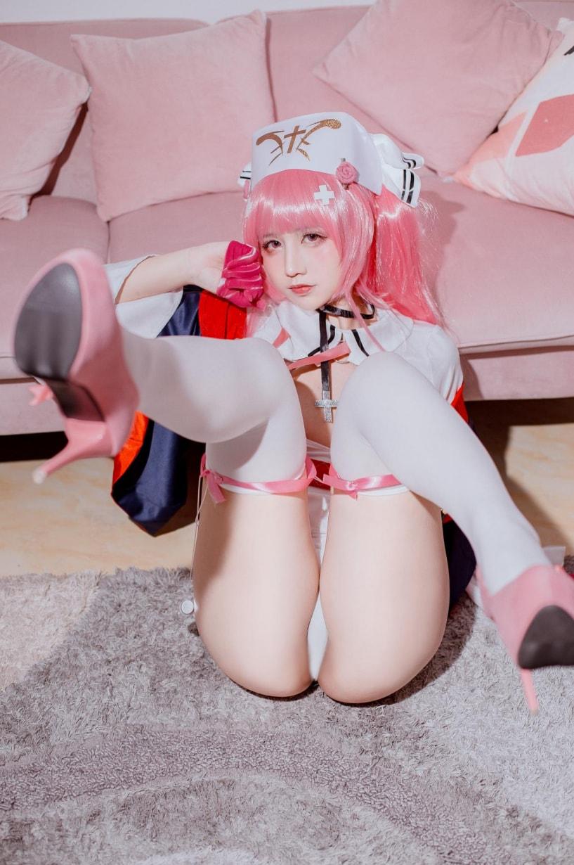 九曲Jean 碧蓝航线英仙座护士-完美coser