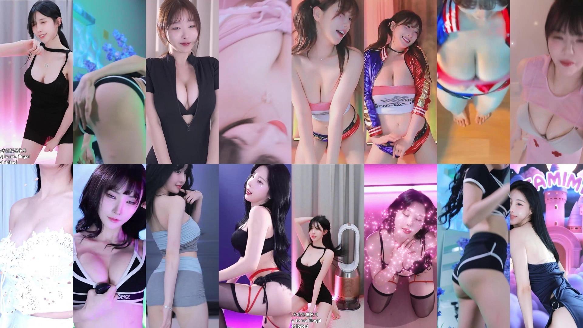 AfreecaTv韩国BJ 2025年6月3日录制舞蹈合集素材分享 AfreecaTv韩国BJ 2025年6月3日录制舞蹈合集素材分享