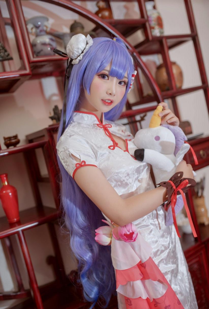 面饼仙儿 独角兽旗袍-完美coser
